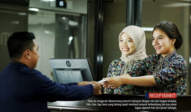 Penyedian Jasa Tenaga Kerja Resepsionis